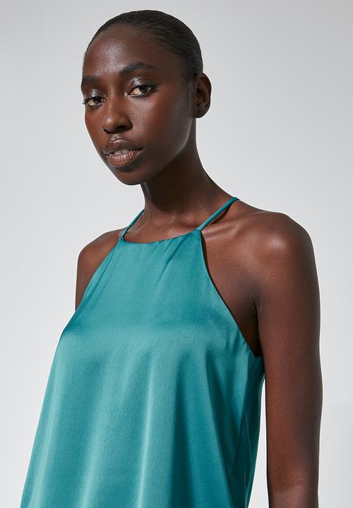 Superbalist - Halter cami - teal