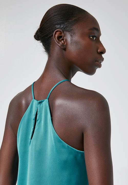 Superbalist - Halter cami - teal