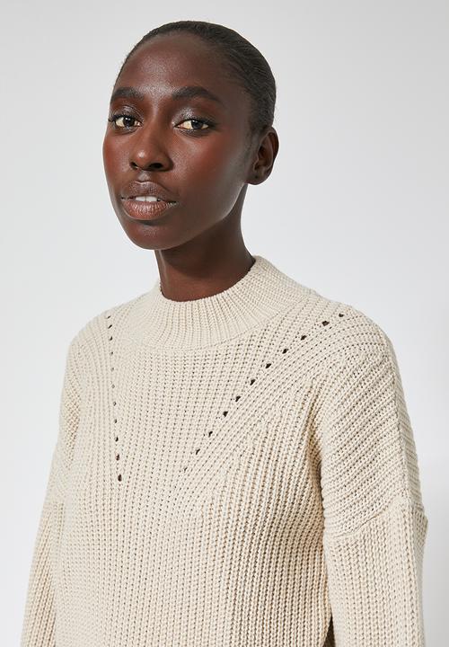 Superbalist - Balloon sleeve pull over - neutral