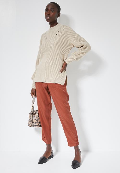Superbalist - Balloon sleeve pull over - neutral