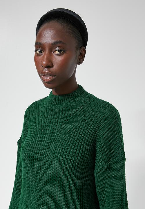 Superbalist - Balloon sleeve pull over - green