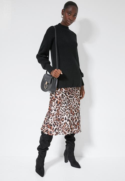 Superbalist - Balloon sleeve pull over - black