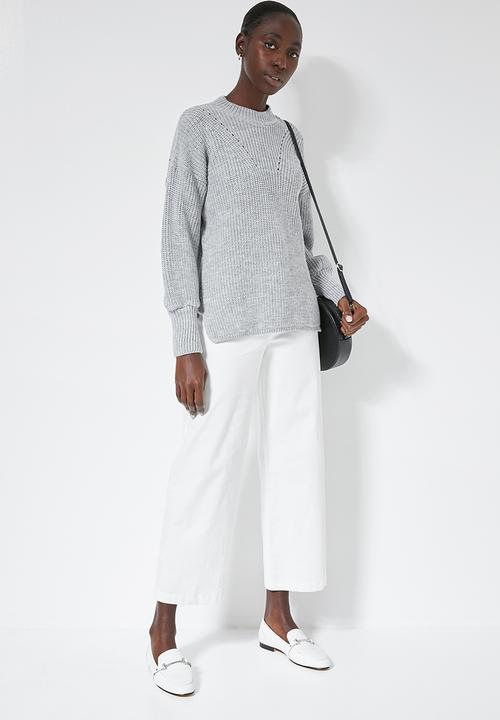 Superbalist - Balloon sleeve pull over - grey