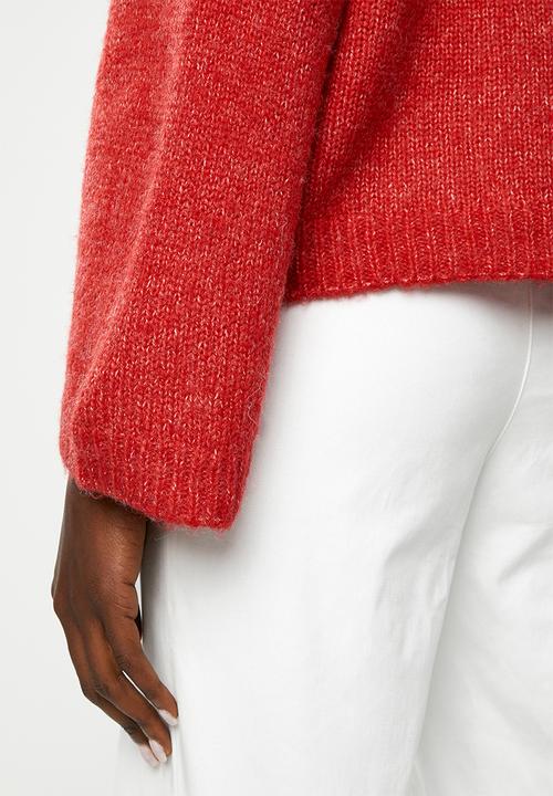 ONLY - Jeana polo pullover wool knit - multi