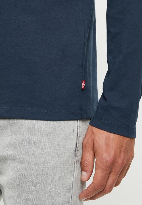 Levi’s® - Graphic set-in crew neck tee - navy