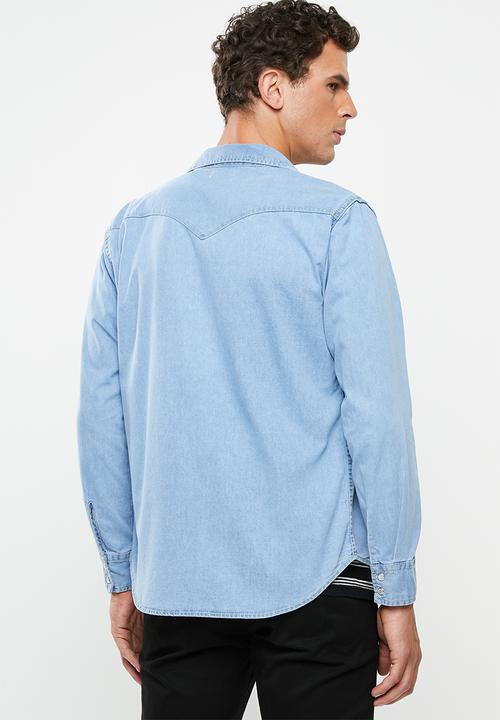Levi’s® - Classic western denim shirt - blue