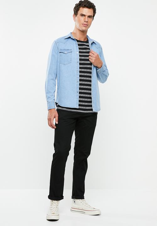 Levi’s® - Classic western denim shirt - blue