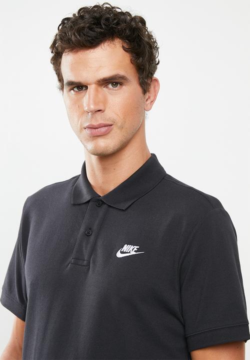 Nike - Nike sportswear Pique matchup polo - black