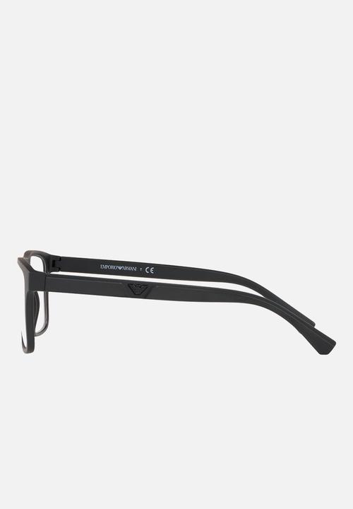 Emporio Armani - Sunglasses with interchangeable lenses - grey & black