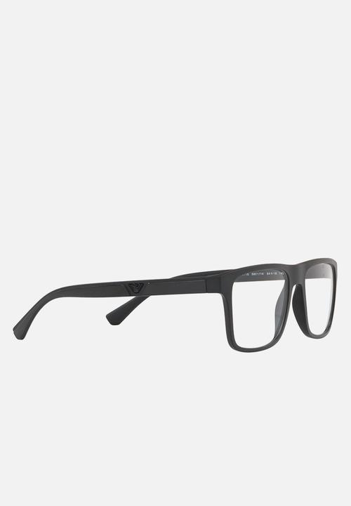 Emporio Armani - Sunglasses with interchangeable lenses - grey & black