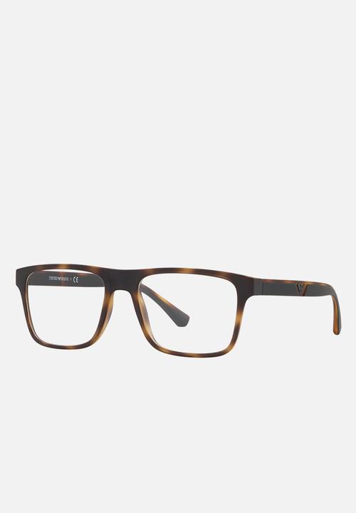 Emporio Armani - Sunglasses with interchangeable lenses 54mm - brown