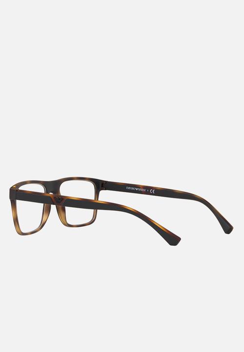 Emporio Armani - Sunglasses with interchangeable lenses 54mm - brown
