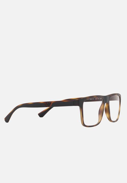 Emporio Armani - Sunglasses with interchangeable lenses 54mm - brown