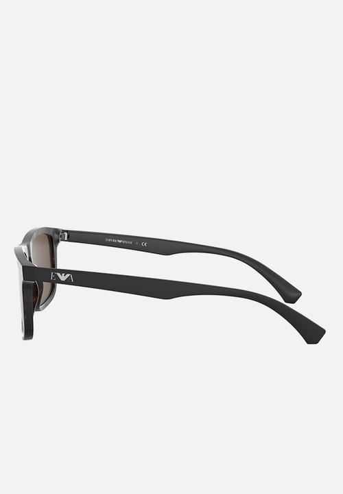 Emporio Armani - Matte havana sunglasses 54mm - brown