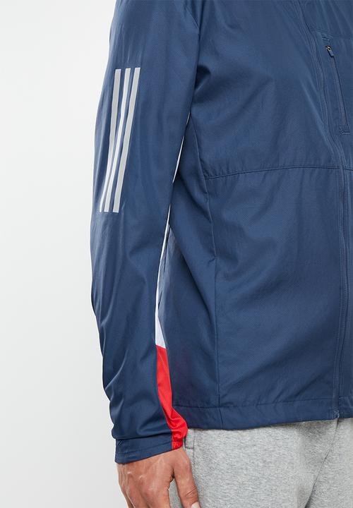 adidas Performance - Own the run jacket - blue