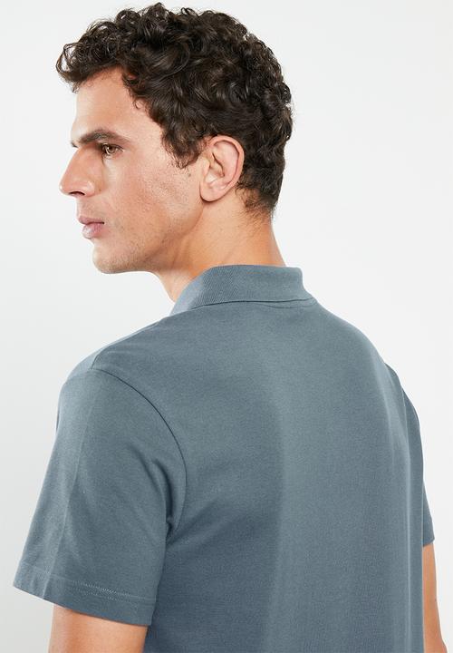 adidas Performance - Adidas short sleeve polo - blue