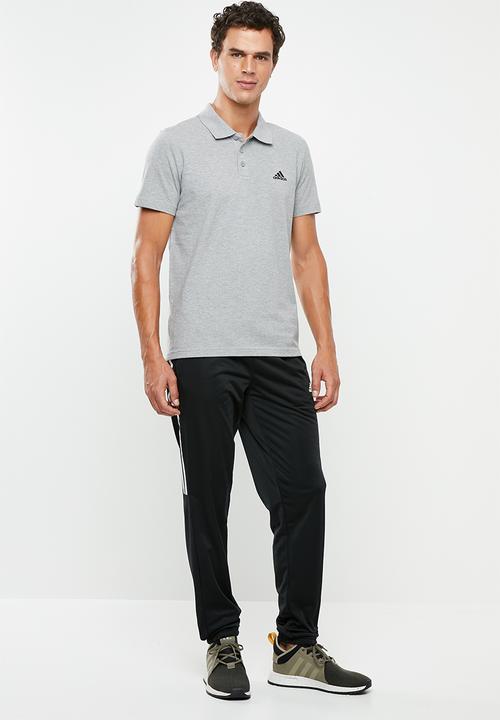 adidas Performance - Adidas short sleeve polo - grey