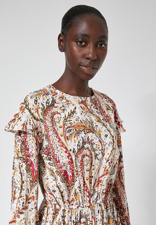 Superbalist - Flounce detail maxi dress - multi
