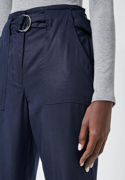 Superbalist - Tapered cargo trousers - navy 
