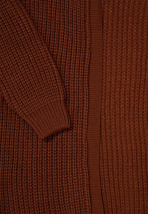 Superbalist - Midi coatigan - rust