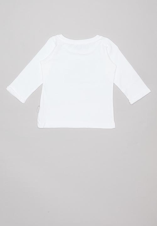 Sticky Fudge - Long sleeve T-shirt - white