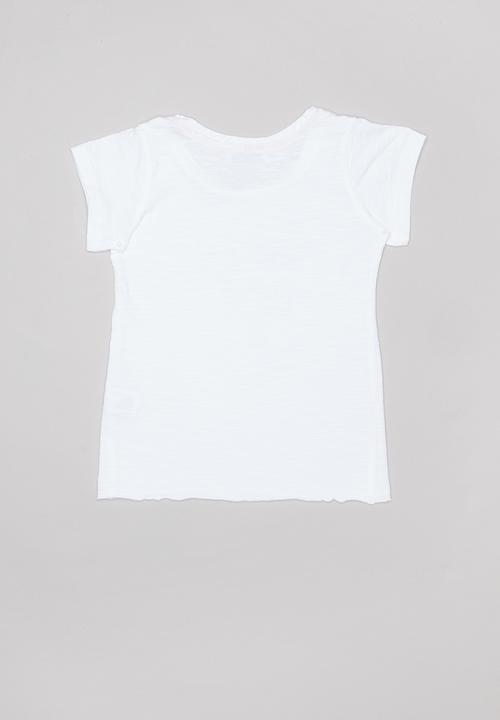 Sticky Fudge - Girls branded T-shirt - white