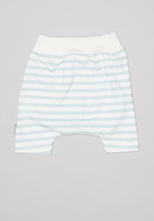 Sticky Fudge - Stripe bum pants - blue