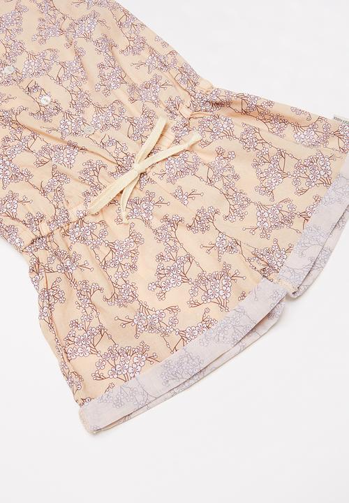 Sticky Fudge - Lilly frill playsuit - multi 