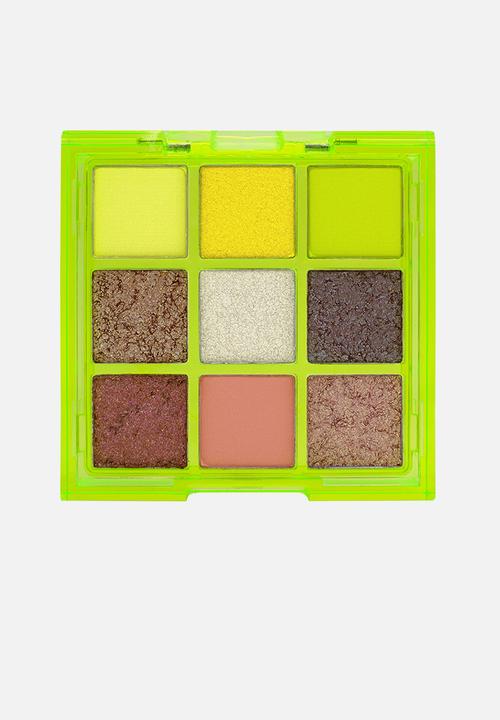W7 Cosmetics - Vivid Eyeshadow Palette - Glowin' Green