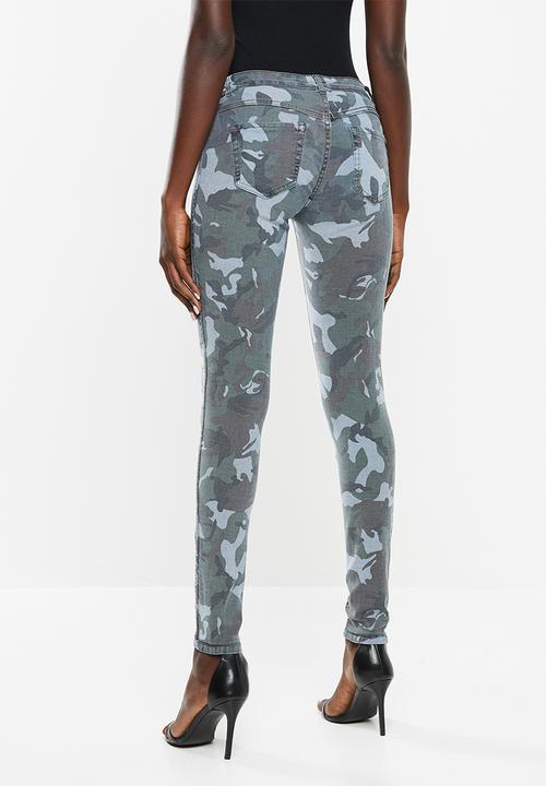 SISSY BOY - Two faced: jon jon with camo contrast - blue
