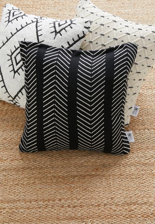 Sixth Floor - Belle cushion cover - black & white