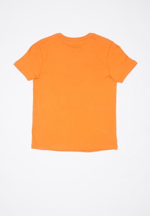 Rebel Republic - Teens printed tee - orange 
