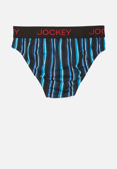 Jockey - 3 Pack fancy boys jockey brief - multi
