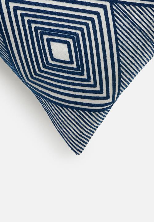 Sixth Floor - Eclipse cushion cover - blue