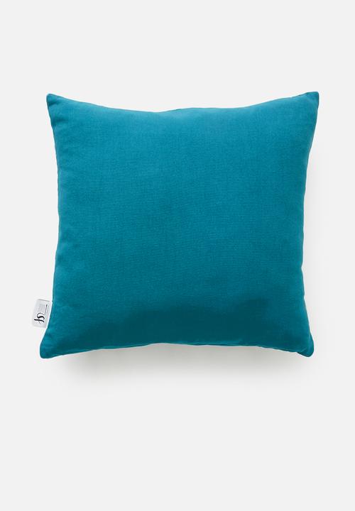 SF Collection - Chrissie cushion cover - teal