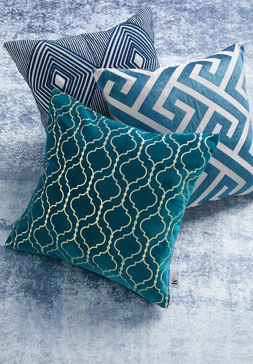 SF Collection - Chrissie cushion cover - teal