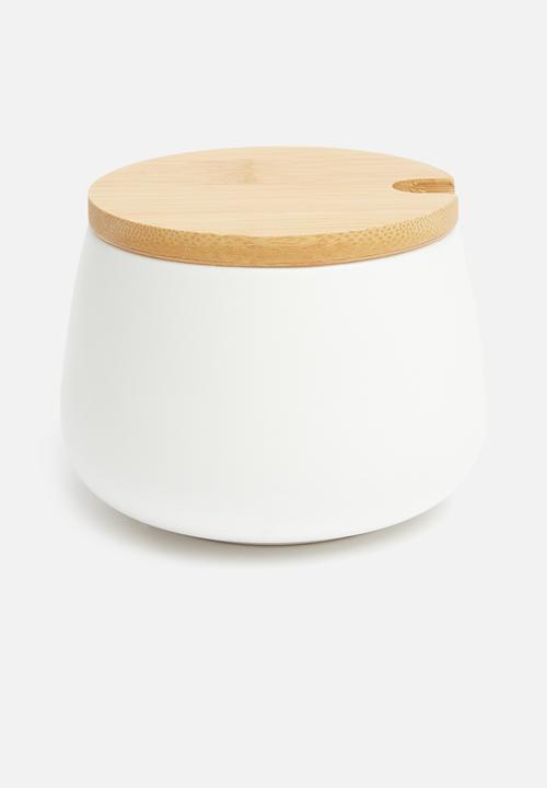 Humble & Mash - Sugar bowl with bamboo lid