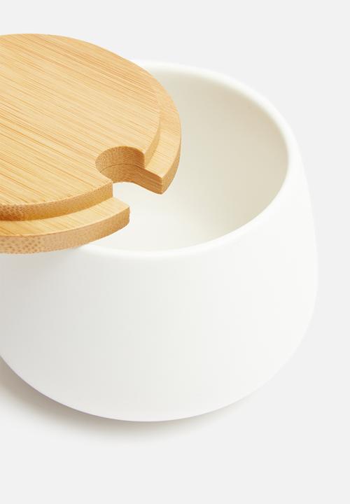 Humble & Mash - Sugar bowl with bamboo lid