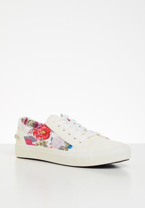 Miss Black - Baker sneaker - white