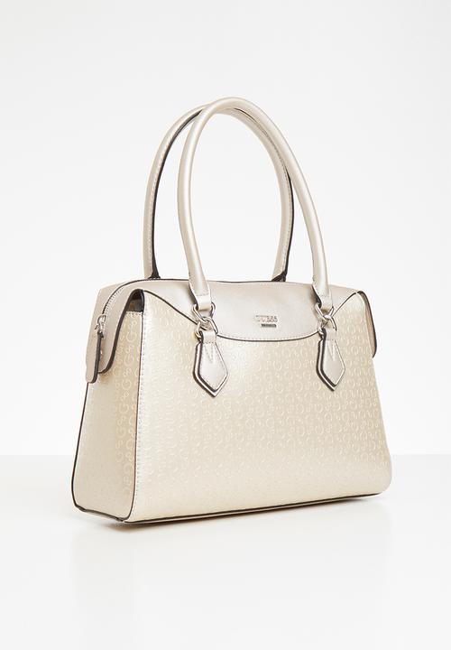 GUESS - Bjorn satchel - champagne