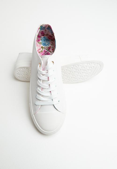 Miss Black - Baker 2 sneaker - white 2