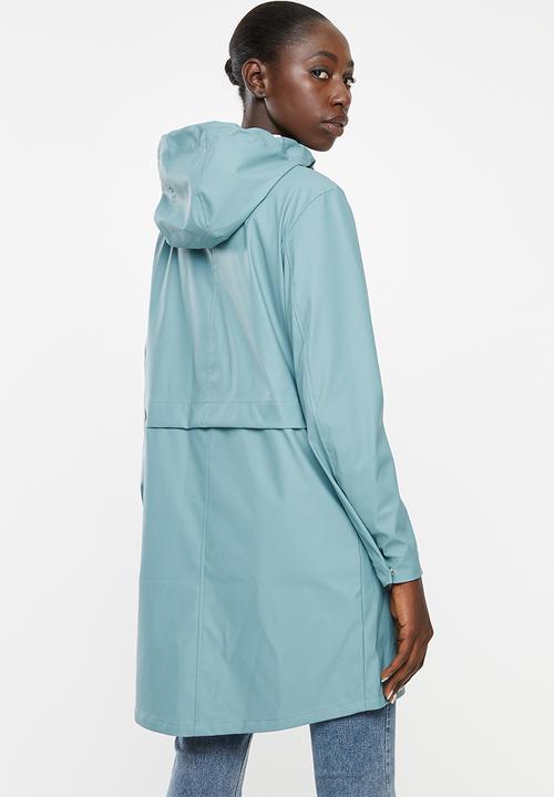 Vero Moda - Friday 3/4 coated jacket - blue
