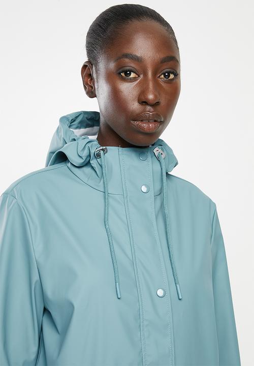 Vero Moda - Friday 3/4 coated jacket - blue