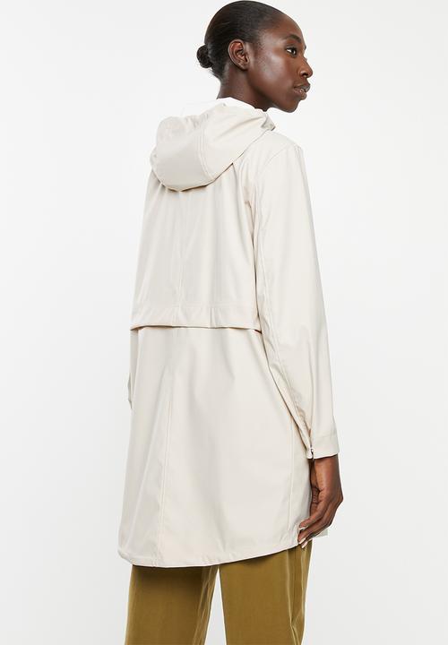 Vero Moda - Friday 3/4 coated jacket - oatmeal