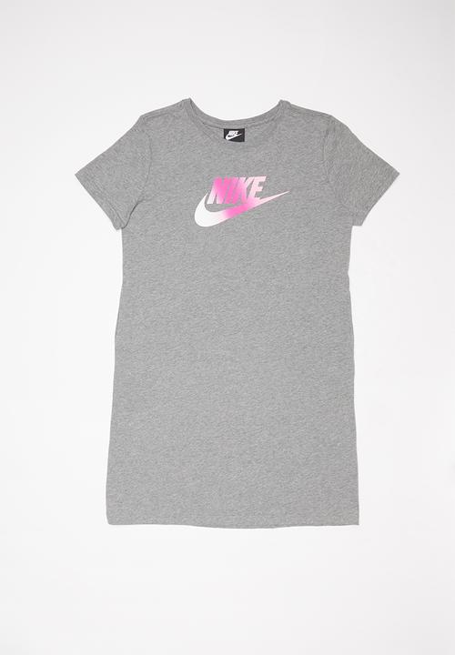 pink nike t shirt dress