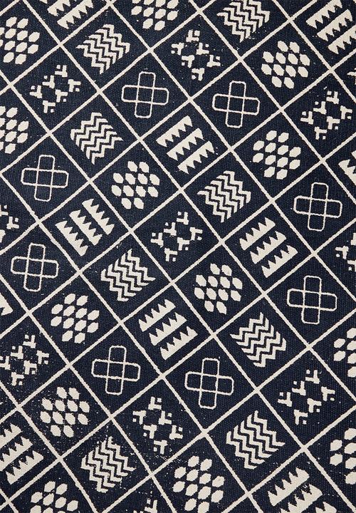Sixth Floor - Aaliyah printed rug - indigo