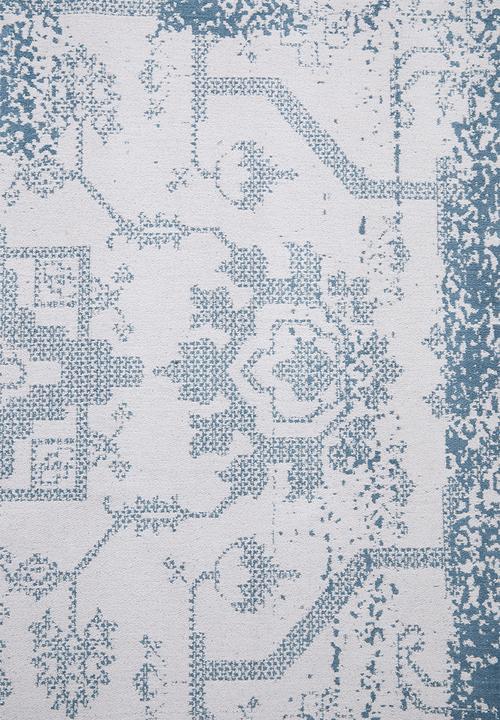 Sixth Floor - Seto jacquard rug - blue