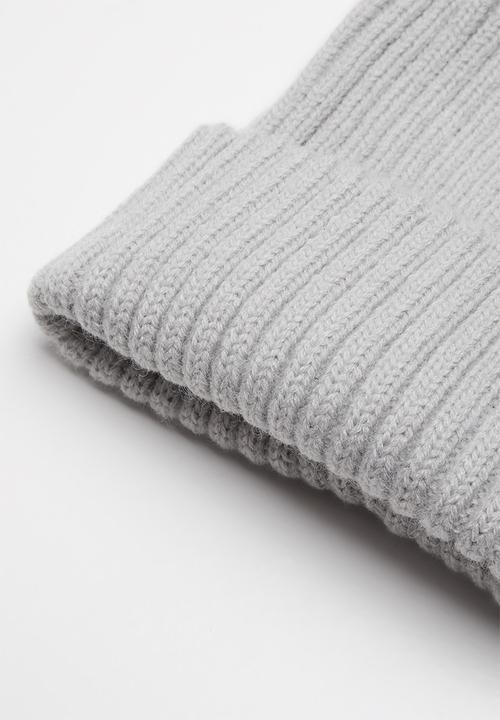 Superbalist - Javier cable knit beanie - grey