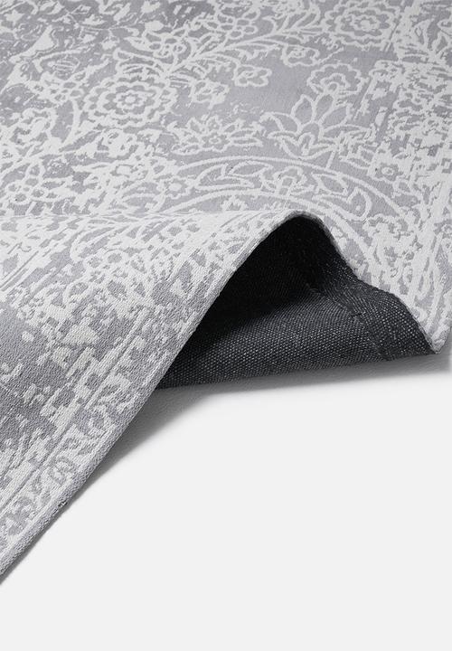 Sixth Floor - Jacquard rug - grey