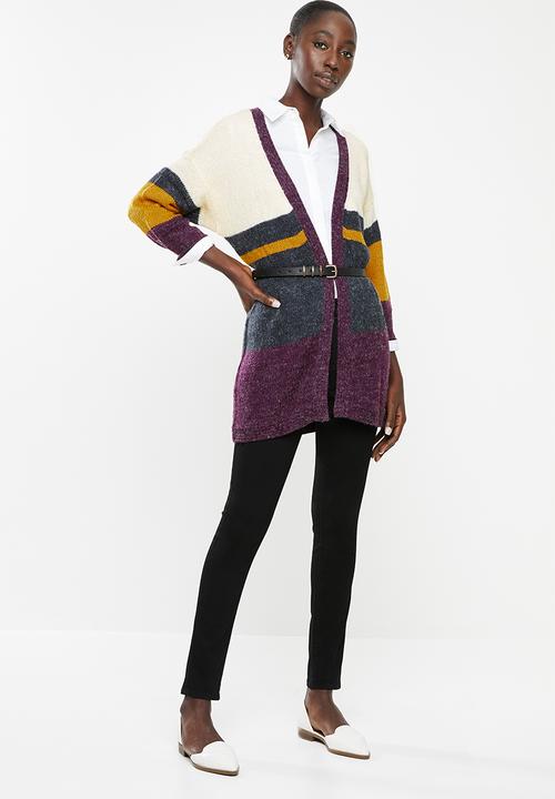 Jacqueline de Yong - Cordelia cardigan knit - multi